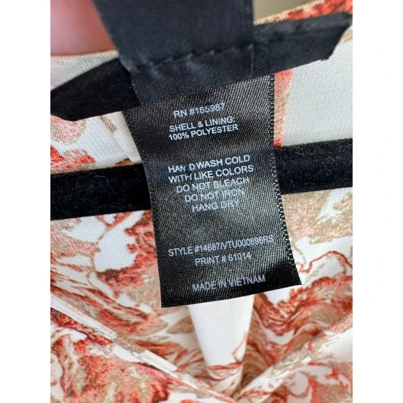 Kate and Lily Floral Print Long Sleeve Maxi Dress Women's Size 4 - Picture 7 of 8